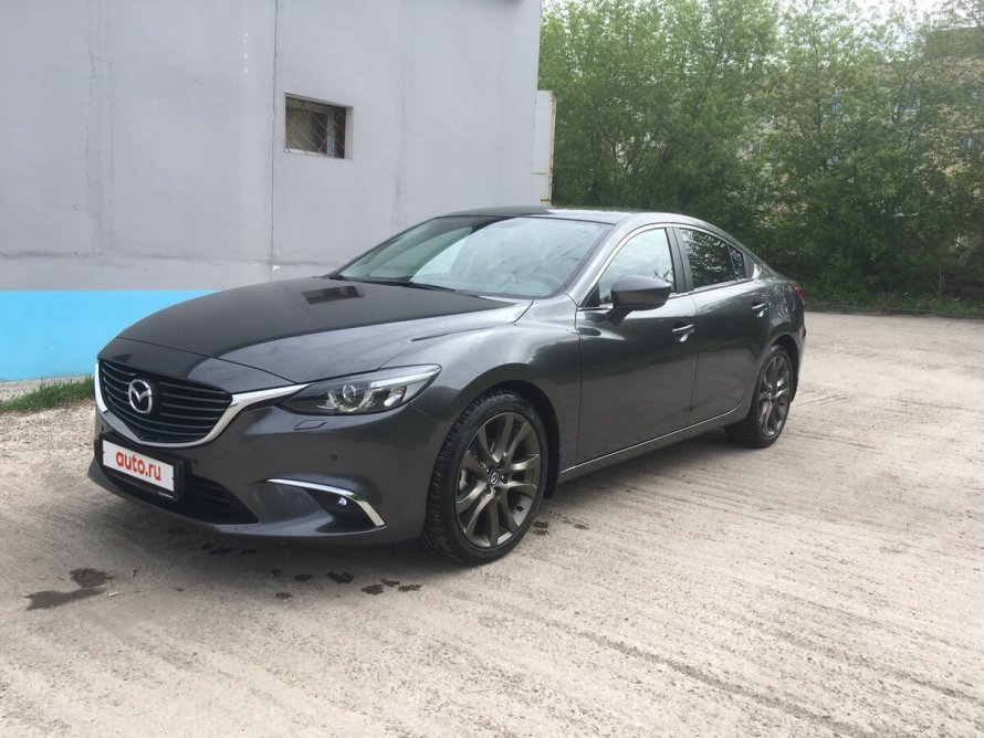 Mazda 6 серая