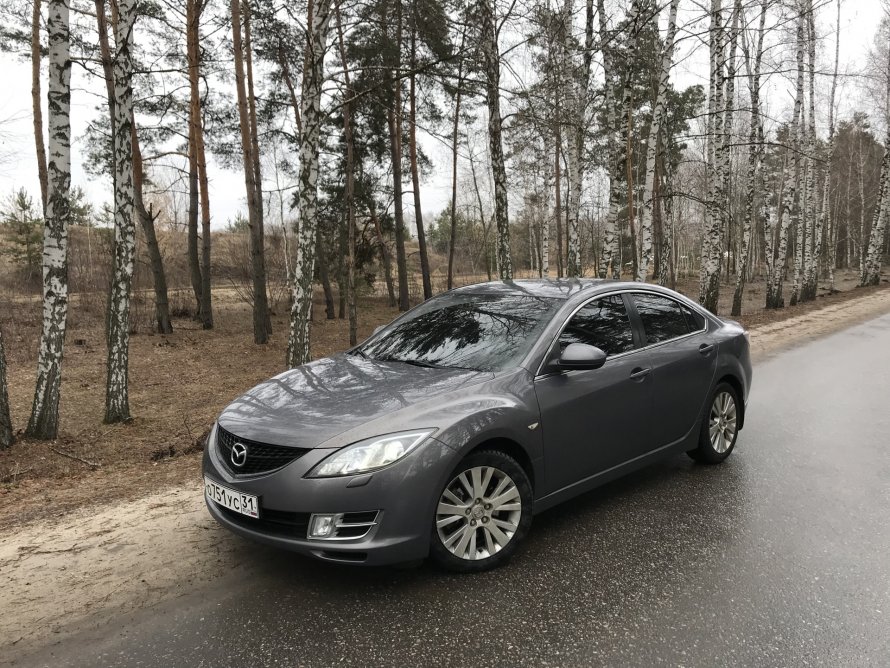 Mazda 6 темно серый