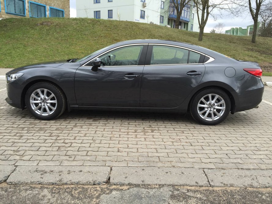 Mazda 6 серая