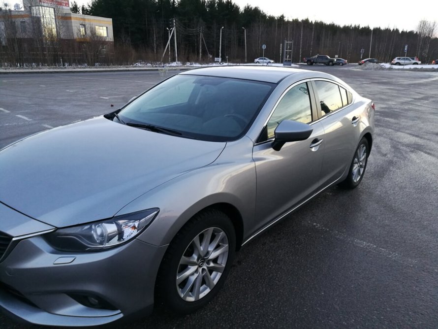 Mazda 6 серая
