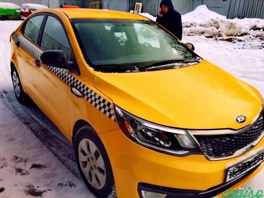 Kia Rio 2016 седан такси