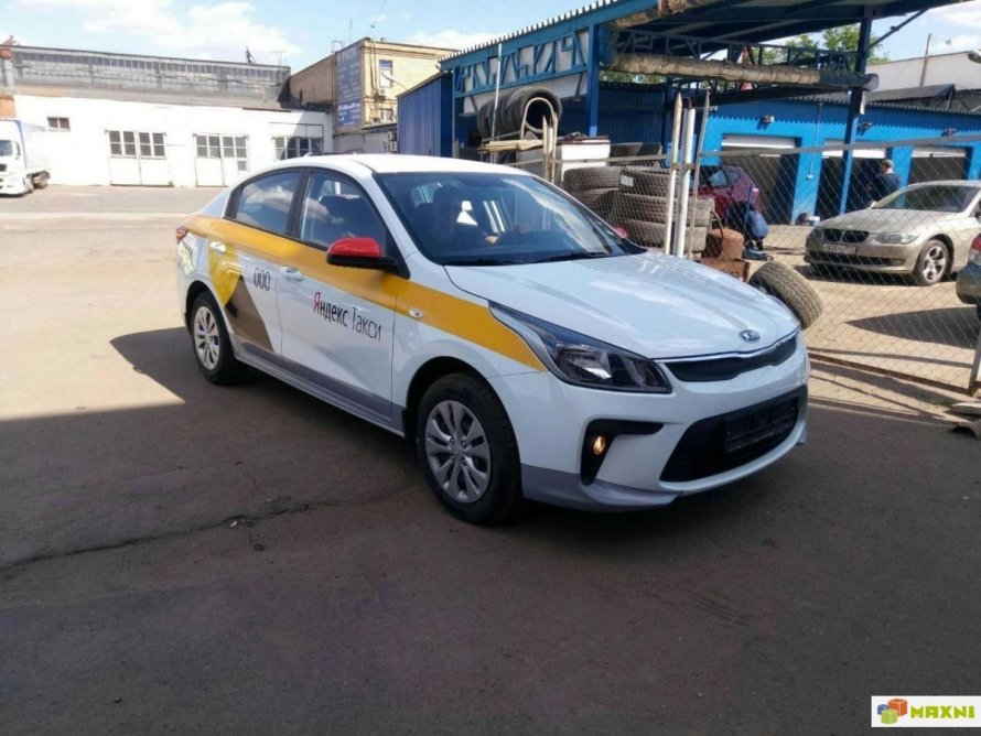 Kia Rio 2020 такси Москва