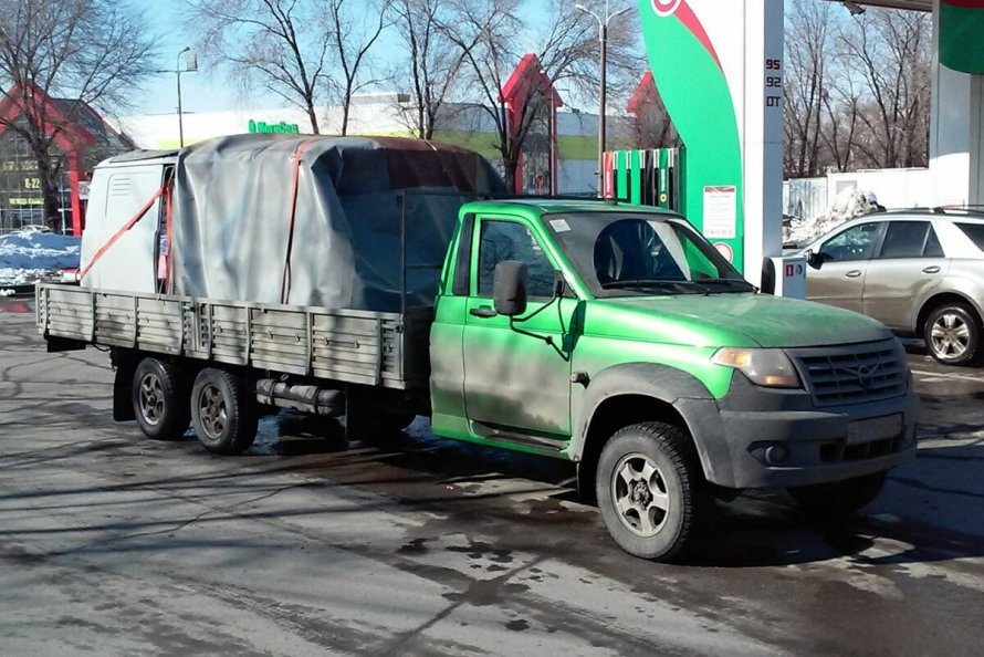 УАЗ профи 4х4 с ГБО