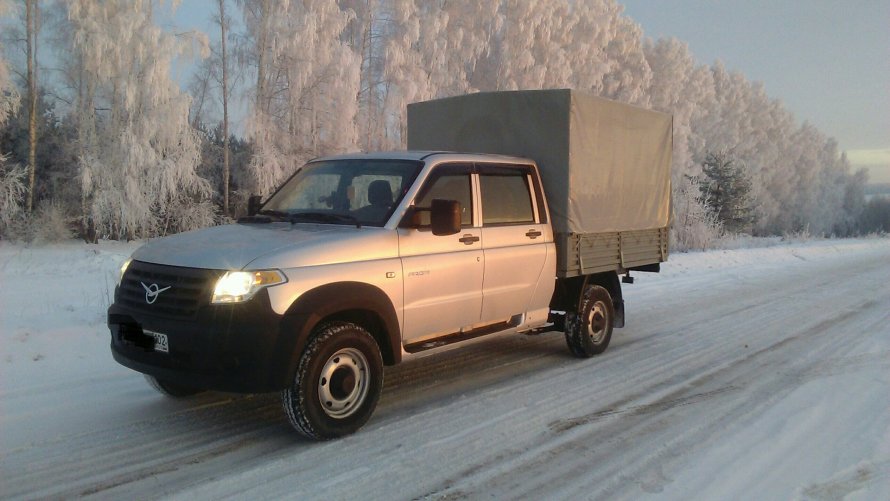 УАЗ профи полуторка тест драйв