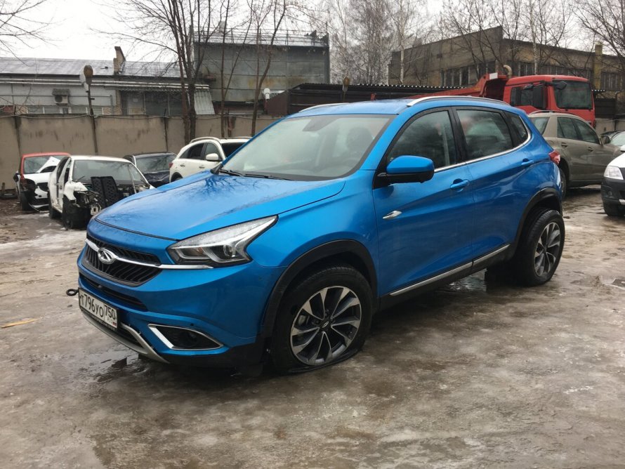 Чери Тигго 7 голубой