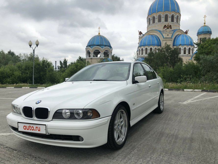 Е39 Рестайлинг белая