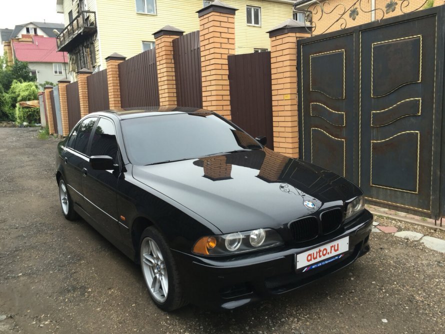 BMW 525 e39 чёрный