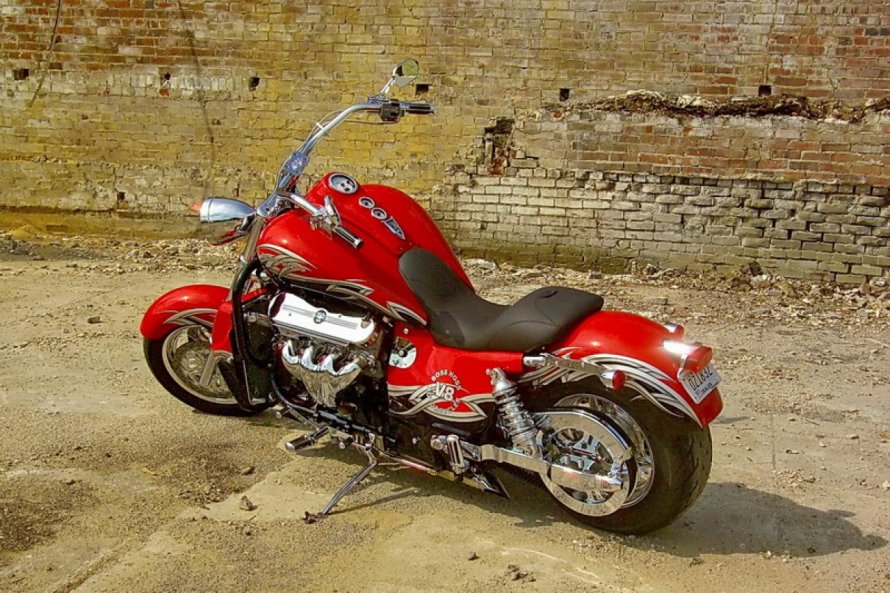 Boss Hoss v8 мотоцикл 6200cc 445hp