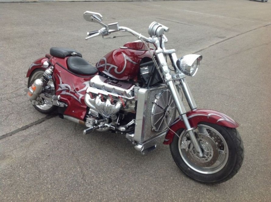 Boss Hoss v8 Motorcycle