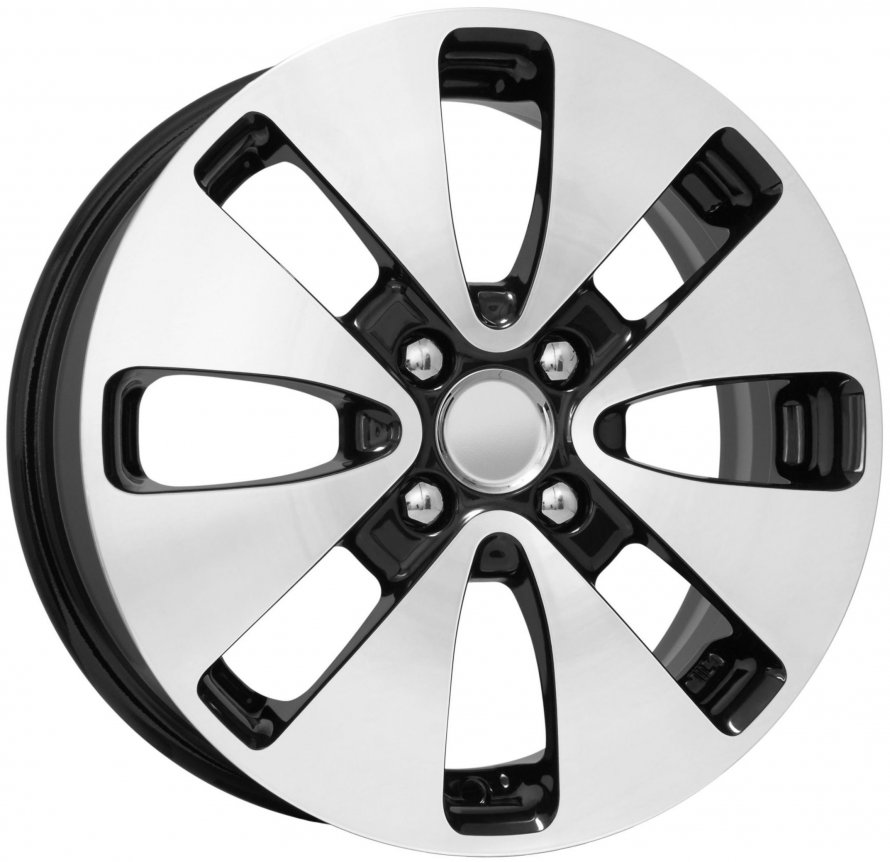 Диск литой r15 6j 4x100/54.1 et48 КИК кс582 (15_Rio) Алмаз 13073