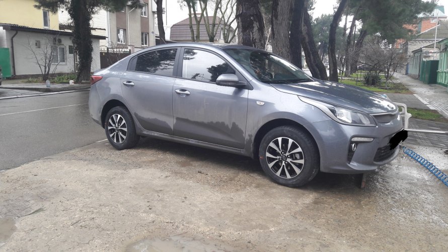 Kia Rio 4 2021 графит