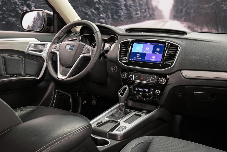 Geely Emgrand x7 салон
