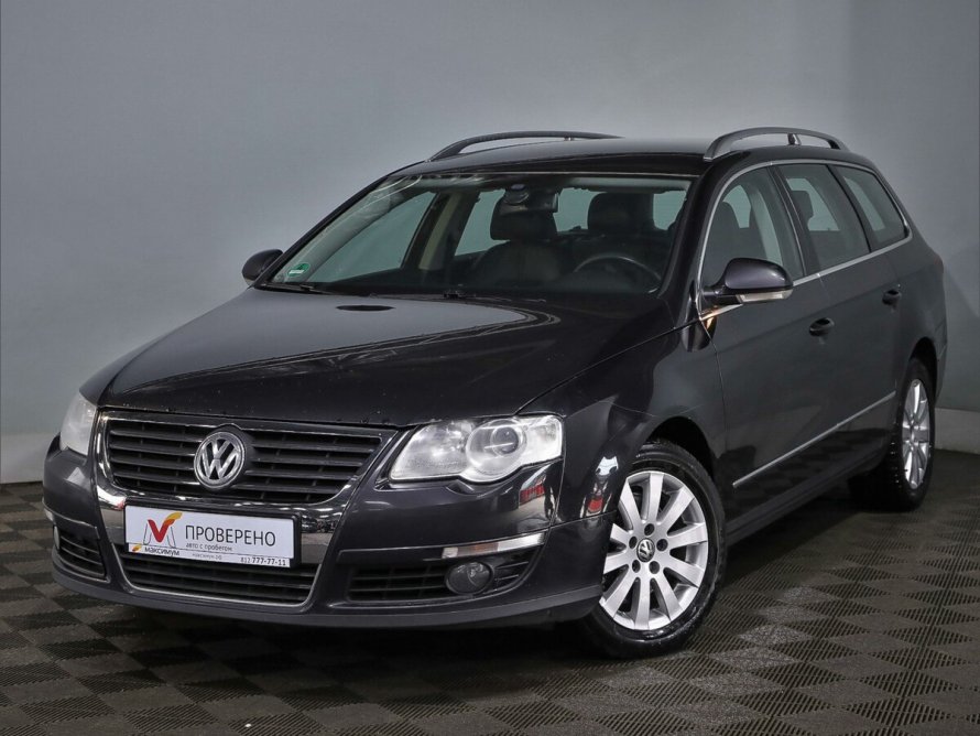 Passat b6 универсал черный