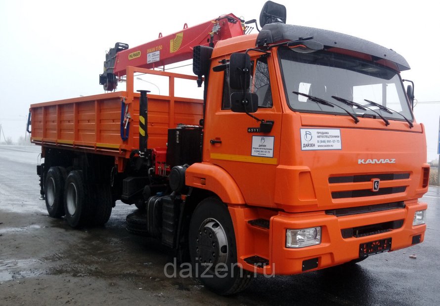 КАМАЗ 65115 С КМУ