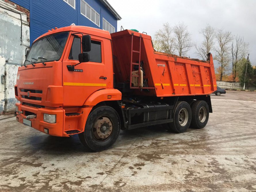 КАМАЗ 55111 самосвал евро