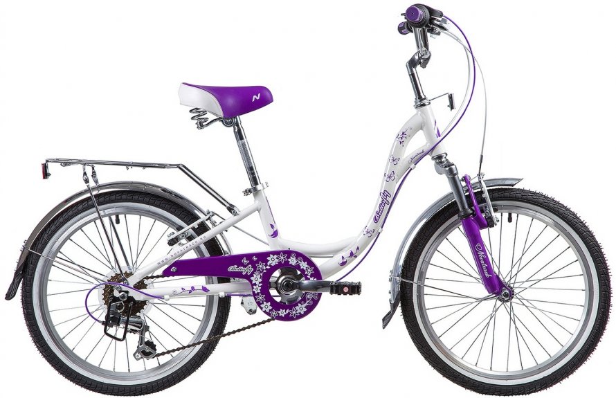 Велосипед Novatrack Butterfly 20 (2020)