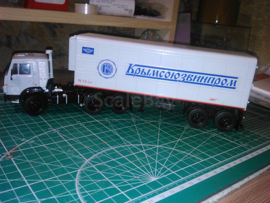 КАМАЗ-54112 С полуприцепом Alka-n13ch