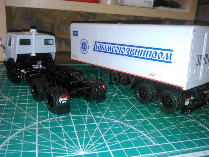 КАМАЗ 5410 С полуприцепом Alka 1/43