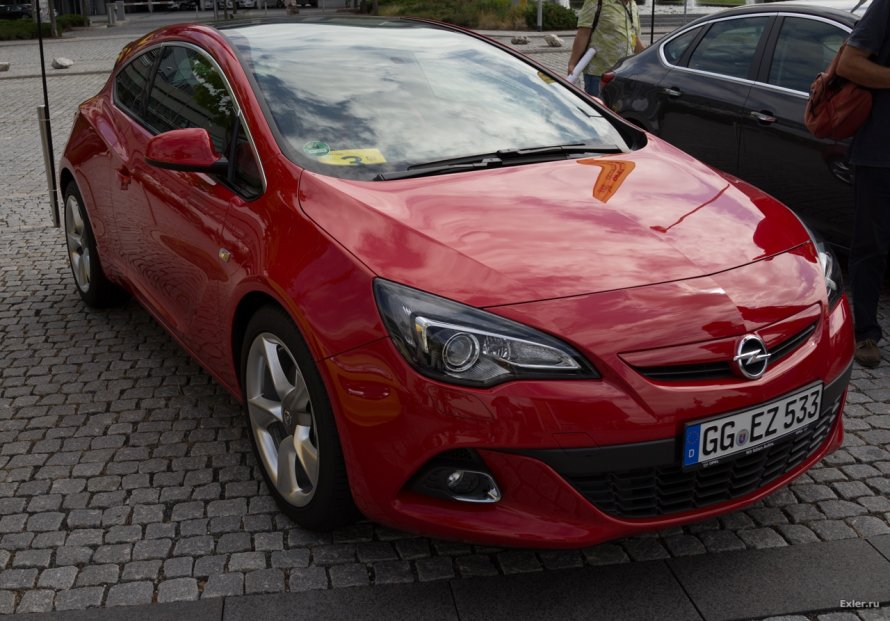 Opel Astra GTC крыша