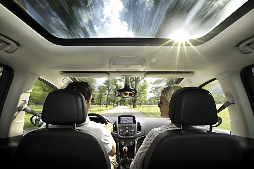 Opel Zafira 2012 панорамная крыша