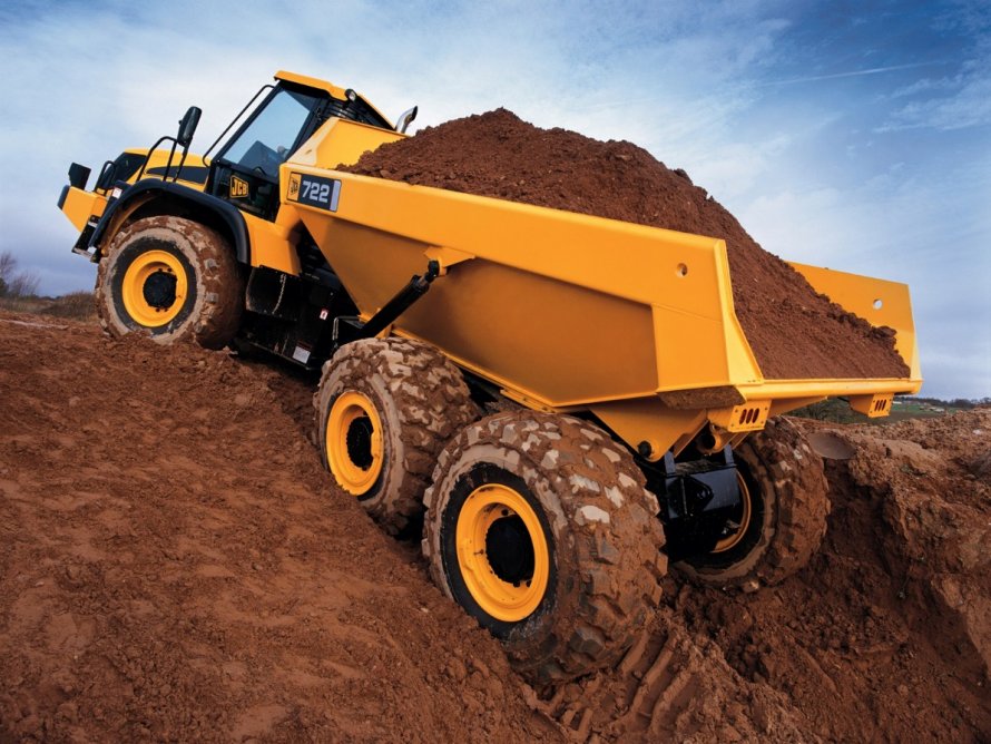 JCB самосвал 722
