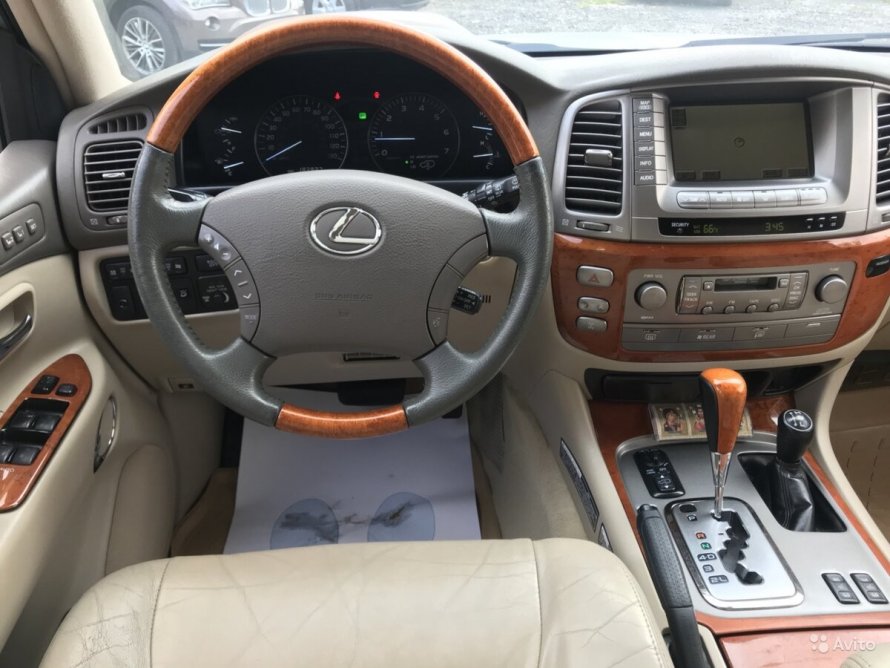 Lexus lx470 2007 салон
