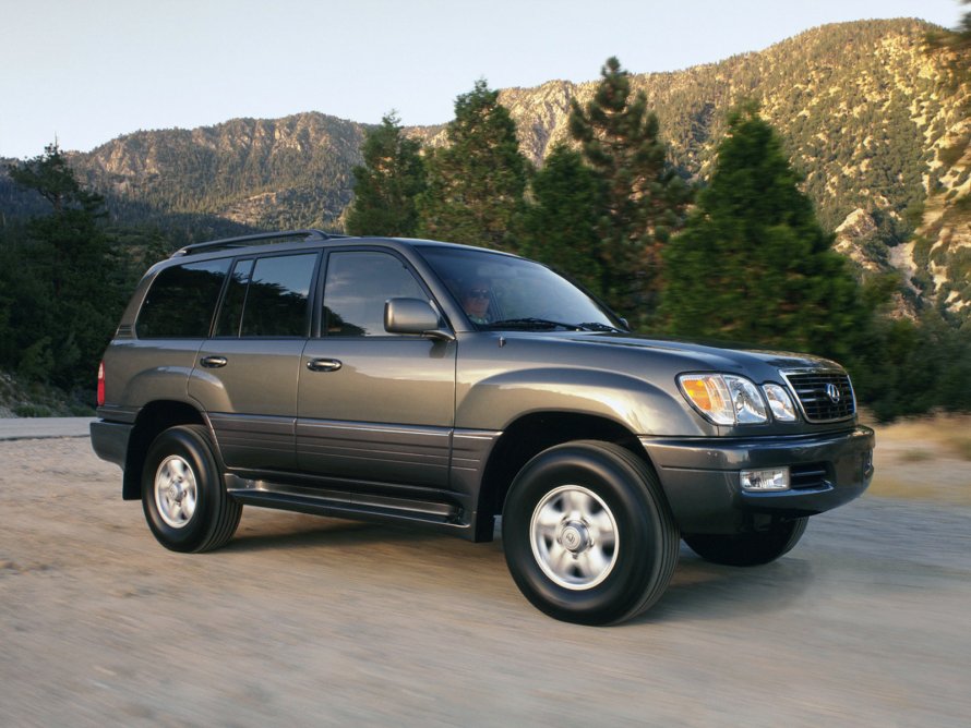 Lexus lx470 черный салон