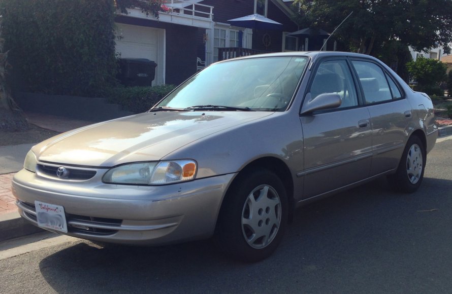 Toyota Corolla 1999 японская версия