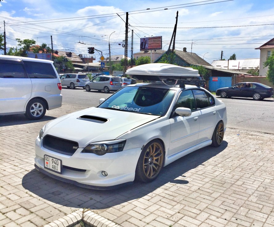 Legacy bl5 спойлер STI