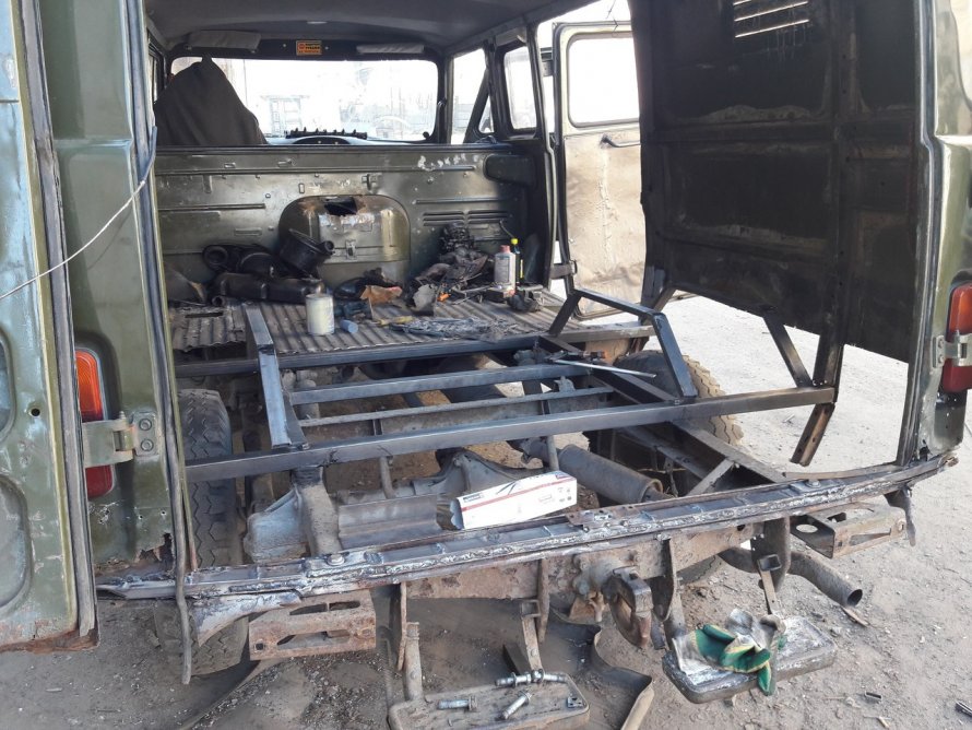 Пол УАЗ 3909