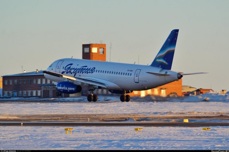 Авиакомпании Якутия Sukhoi Superjet 100