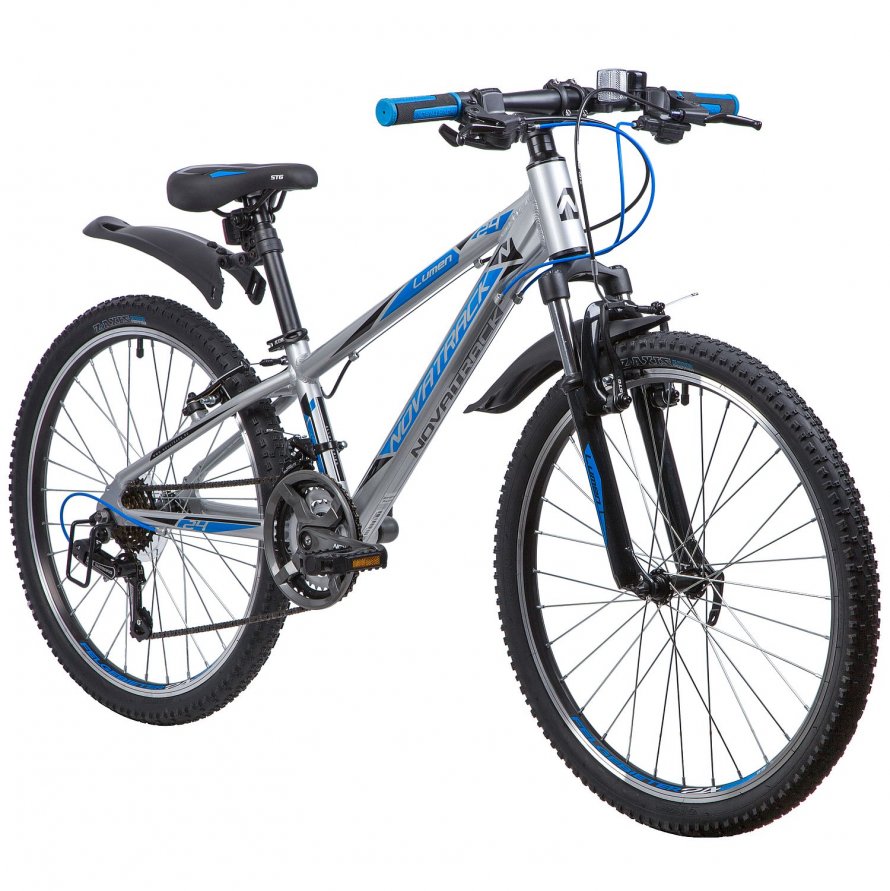 Подростковый горный (MTB) велосипед Novatrack Lumen 24 (2019)