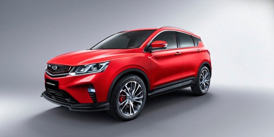 Geely Coolray красный