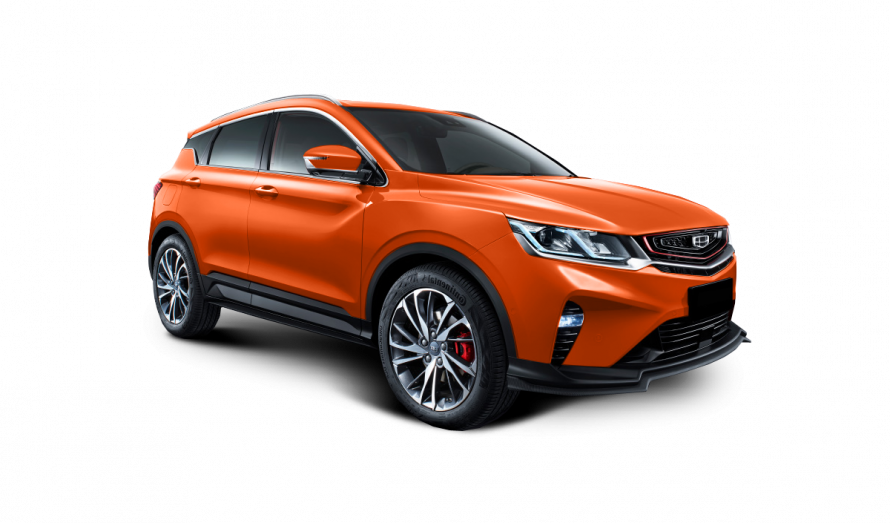 Geely Coolray 2020 синий