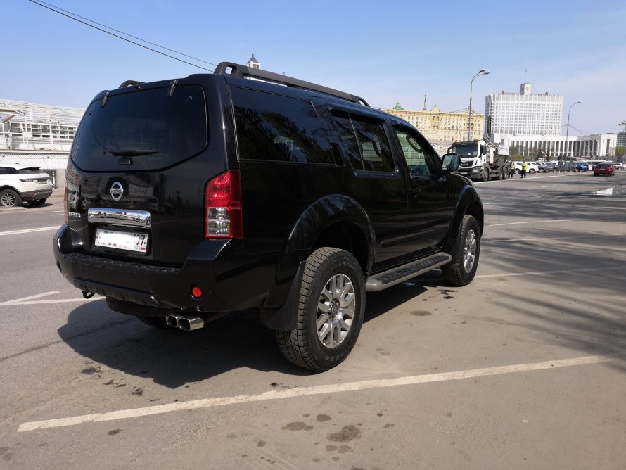 Nissan Pathfinder r51 губа