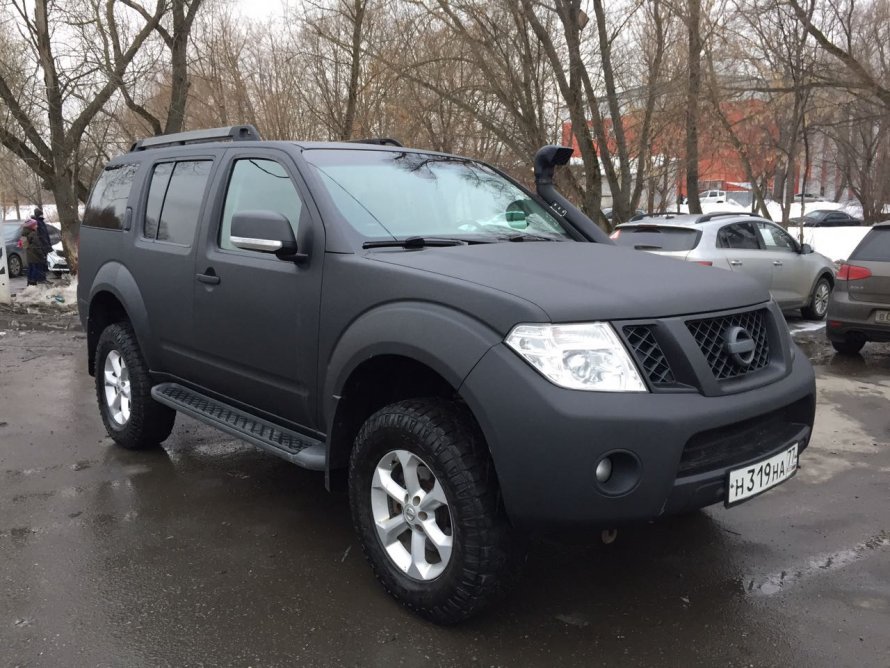 Nissan Pathfinder r51 в рапторе
