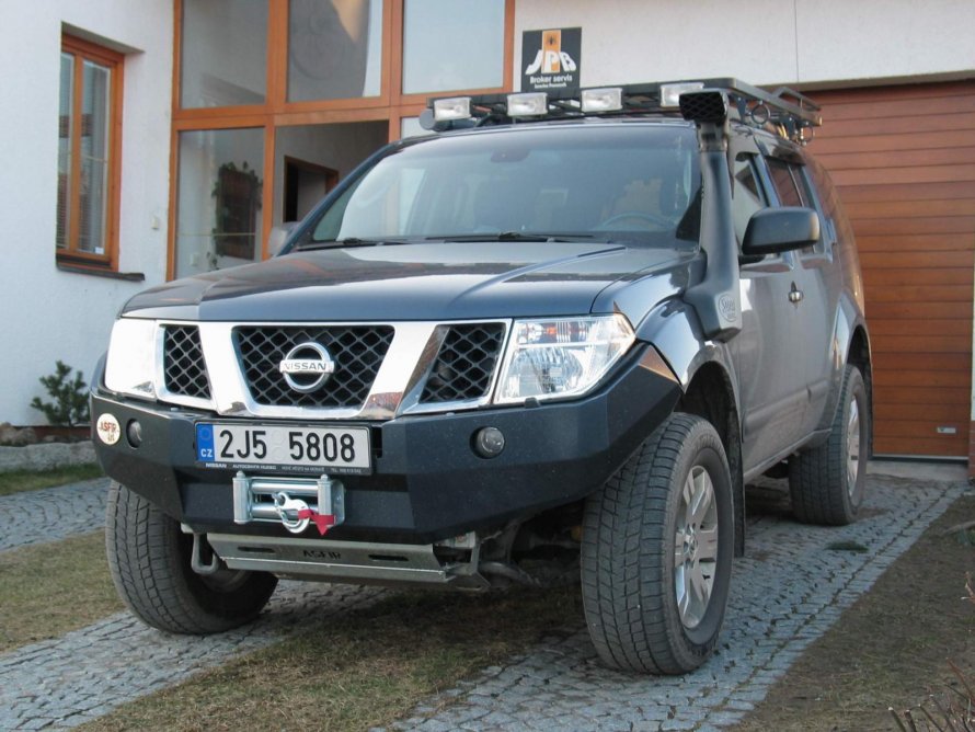 Силовой бампер Nissan Pathfinder r51