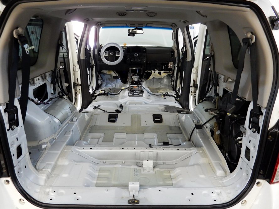 Nissan Pathfinder r51 багажник