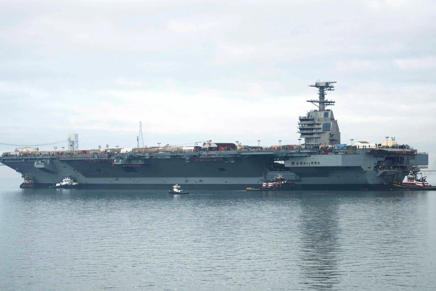 Авианосец ВМС США «Джеральд р. Форд»