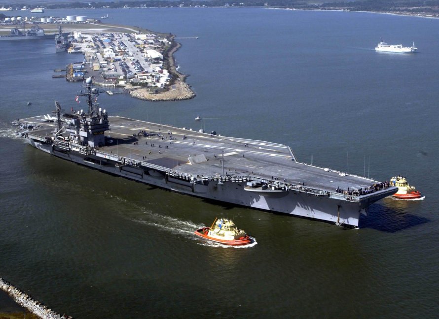 USS John f. Kennedy CV-67