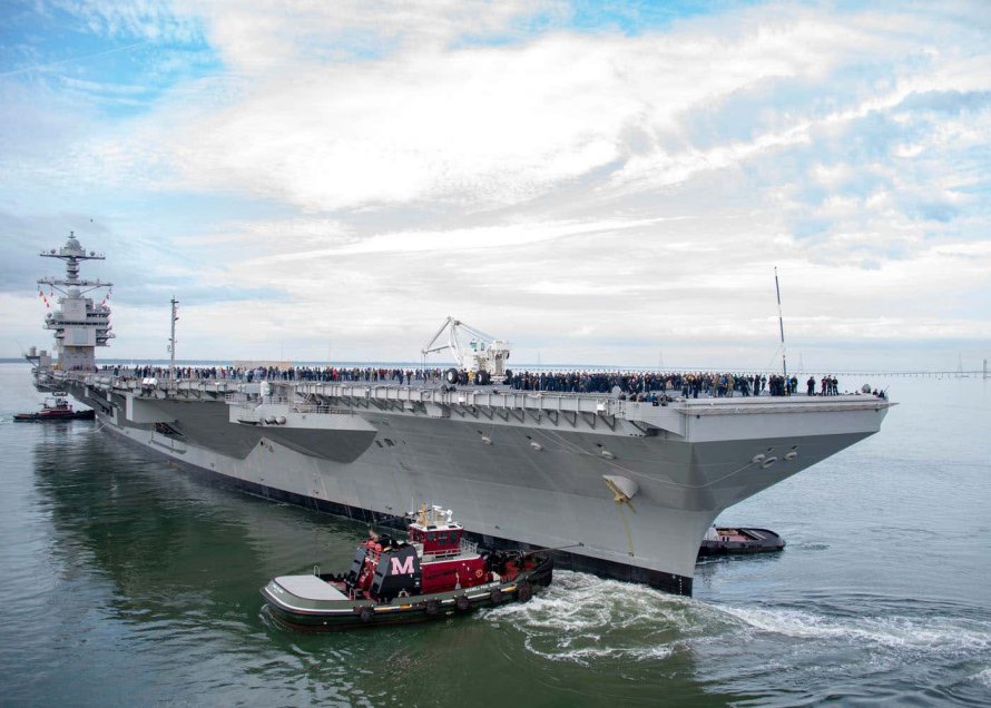 USS Gerald r. Ford CVN-78 («Джеральд р. Форд»)