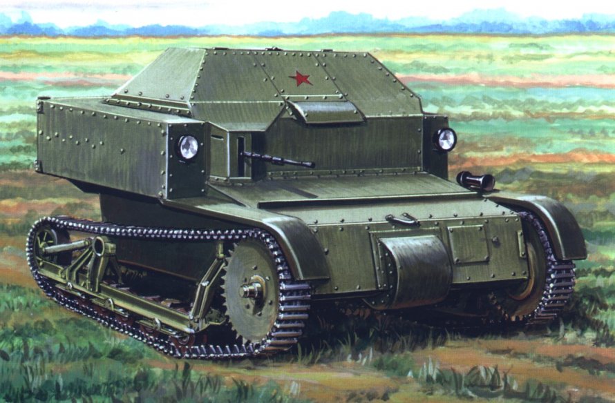 Т-27 танк СССР