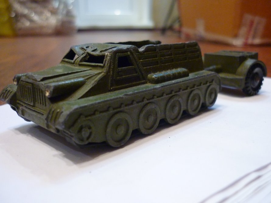 Советские игрушки Военная техника металл