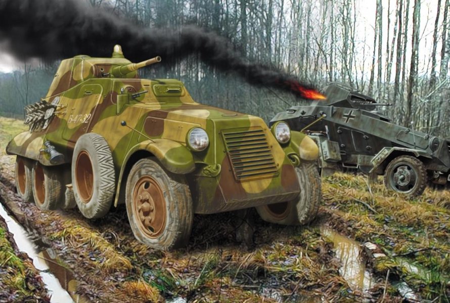 Ба-11 бронеавтомобиль