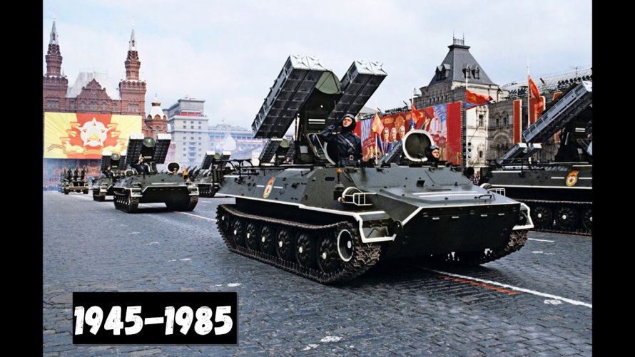 Парад Победы 1985 года на красной площади в Москве