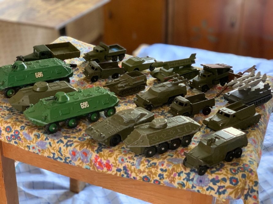 Советские игрушки Военная техника
