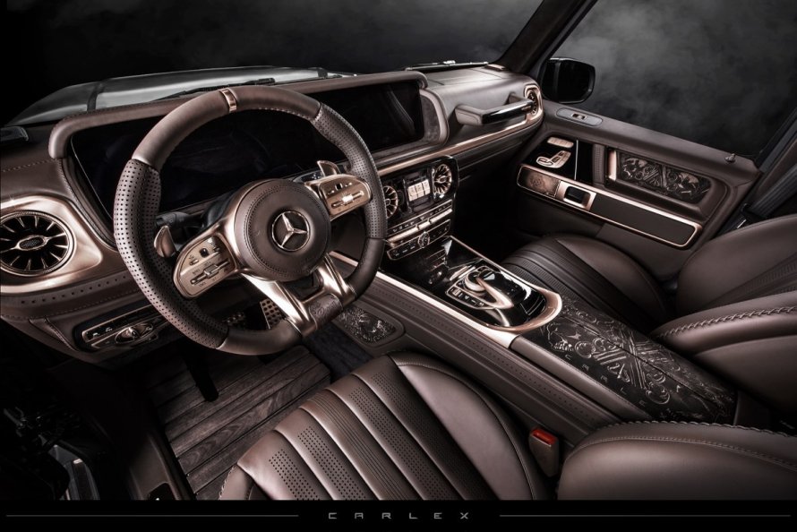 Mercedes Benz g63 AMG салон