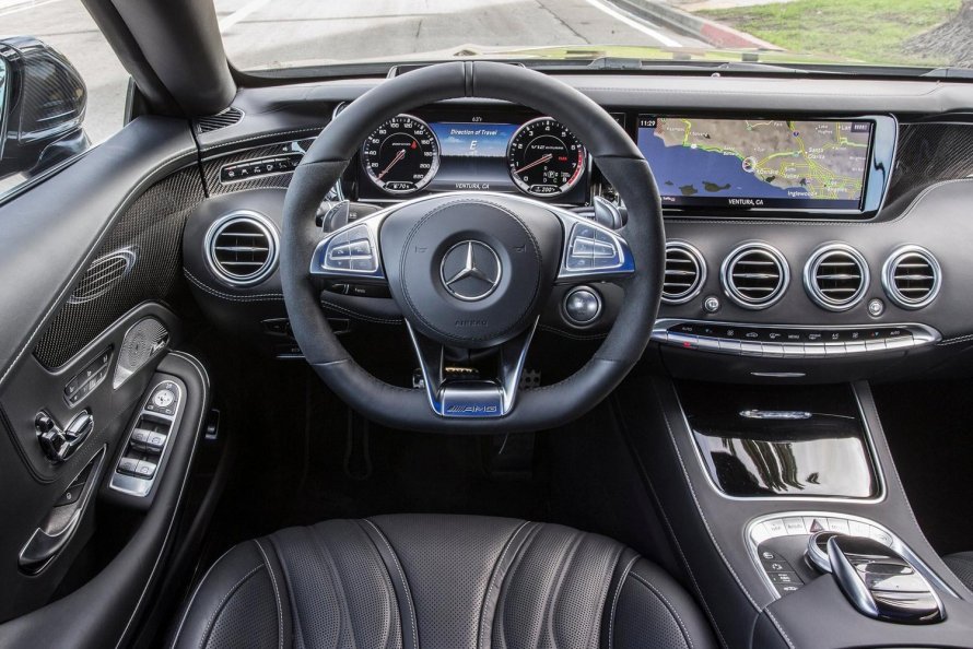 Mercedes Benz s63 Coupe салон