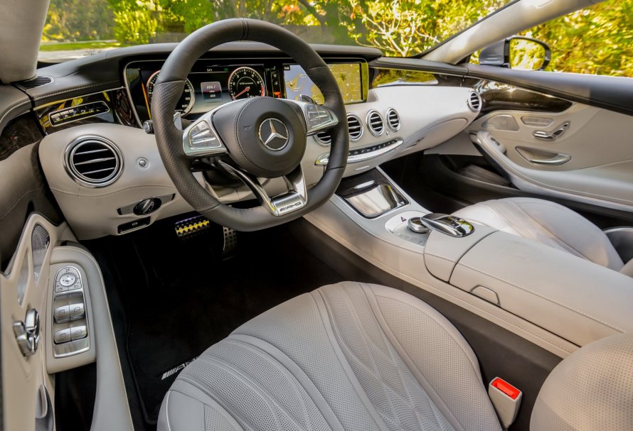 Мерседес s63 Coupe салон