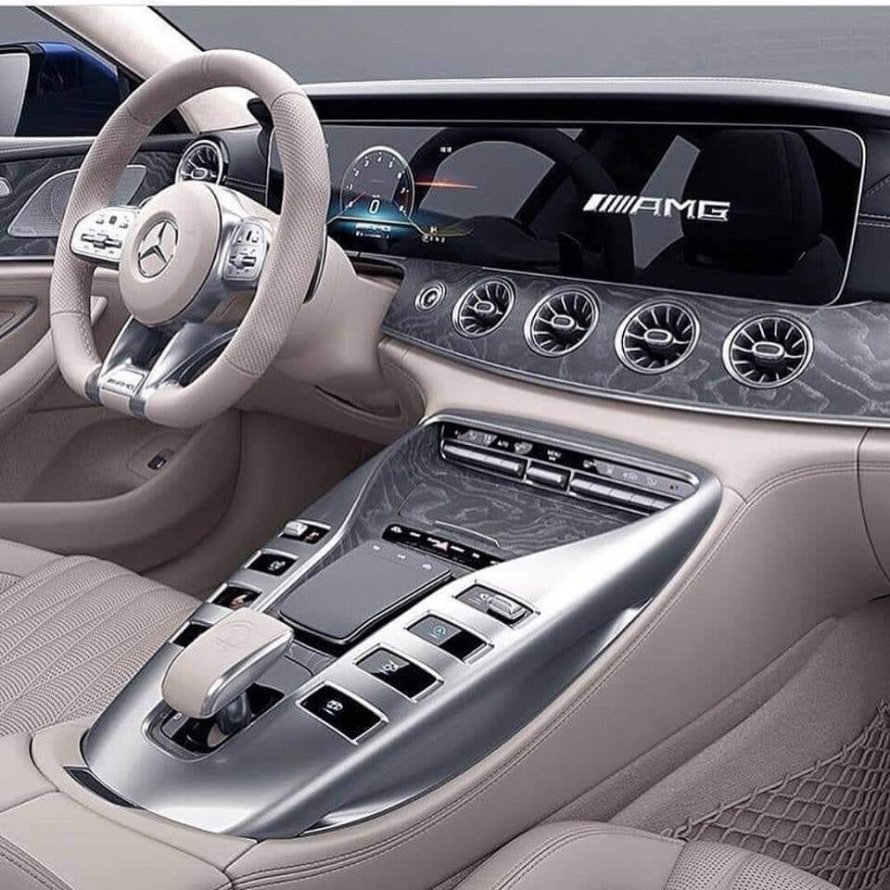 Mercedes AMG gt 63 s салон